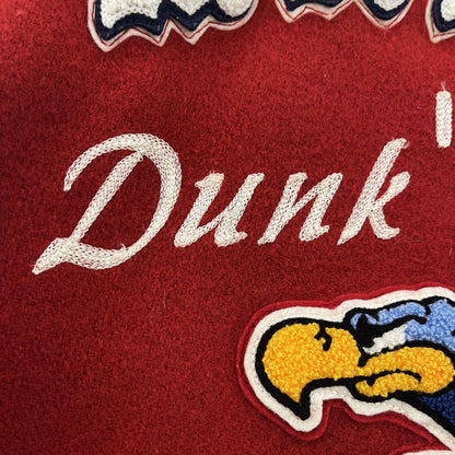 Whitesville Dunk Eagles Varsity Jacket - L | Large, White