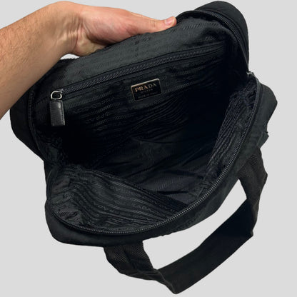 Prada Sport 1999 Black Neoprene Bag | O/S