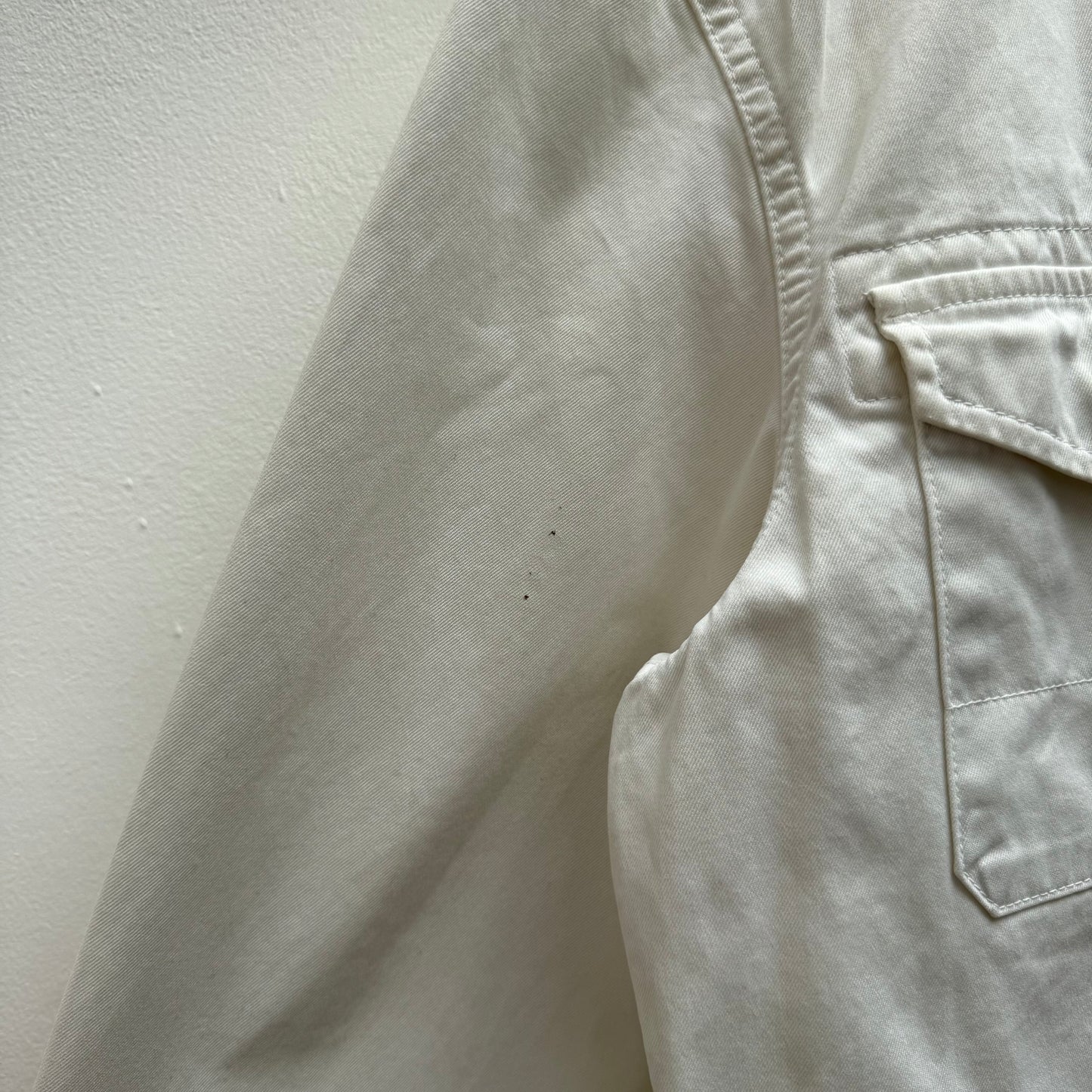 Mid 00’s Stone Island Denim Jacket (L) | Large, White
