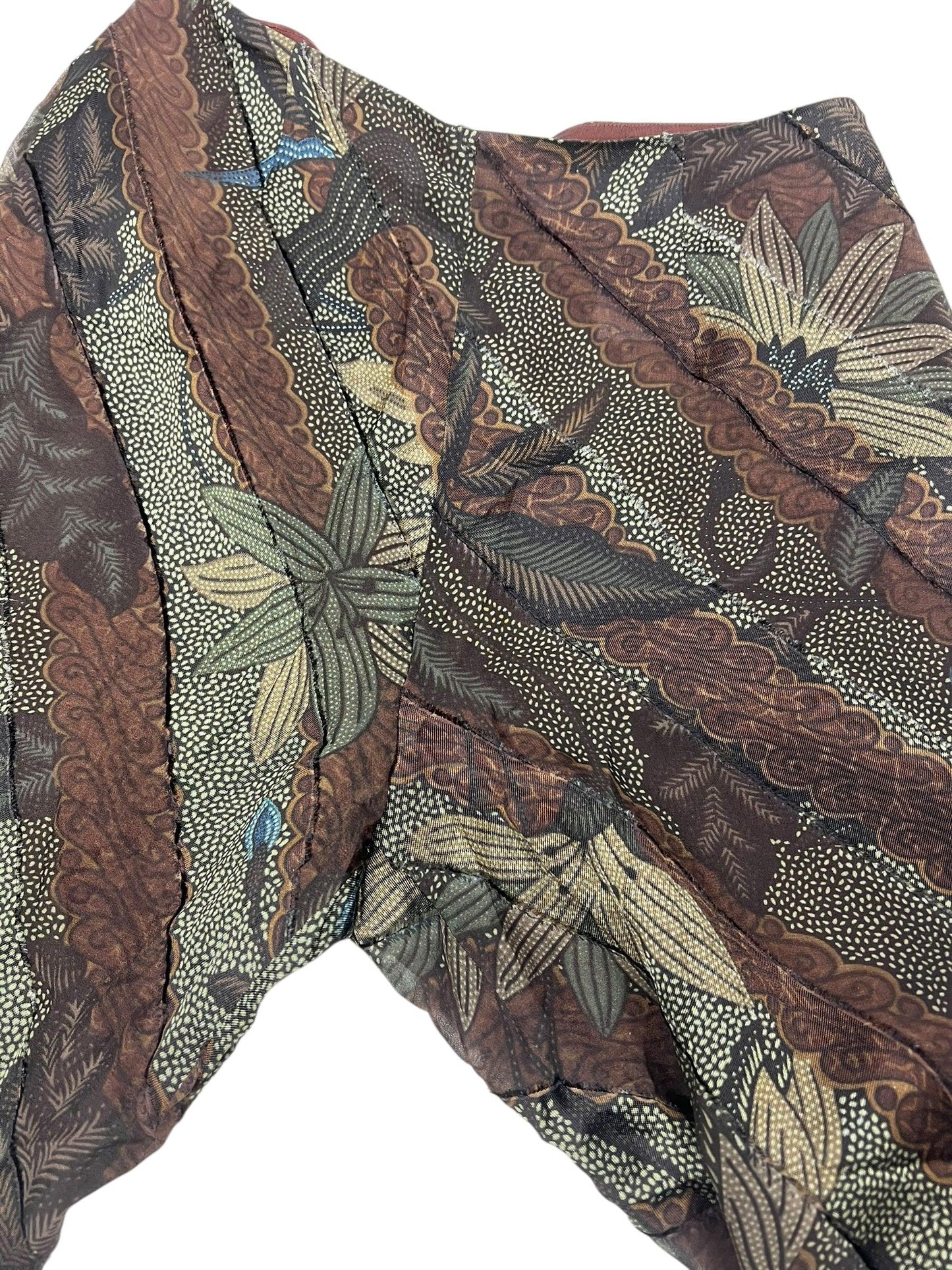 Kenzo vintage silk summer trousers