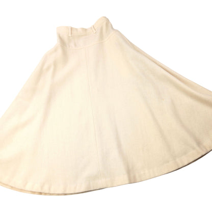 Vintage 90s Issey Miyake Wool Skirt Womens Size W22