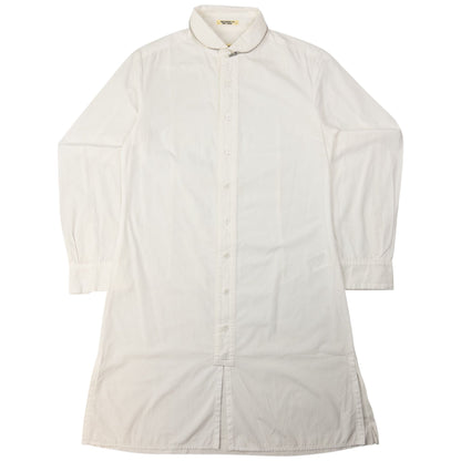 Vintage Yohji Yamamoto Regulation Button Up Shirt Dress Womens Size M