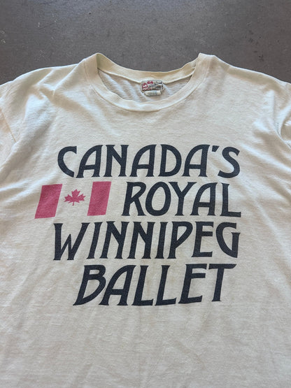 1980's Canada's Royal Winnipeg Ballet T-Shirt - L | Default Title, Red