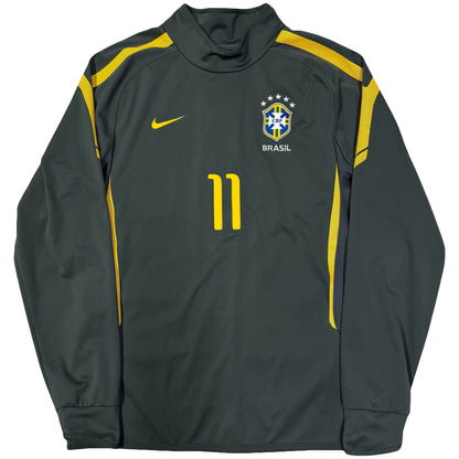 Nike Brazil 2012/13 Training Sweatshirt In Grey (L) | Large, Grey