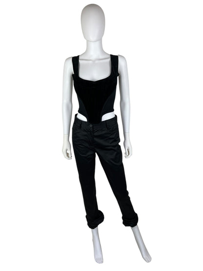 Vivienne Westwood A/W 1991 velvet corset | Black, Black