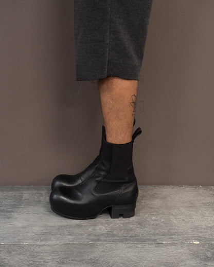 RICK OWENS BEATLE BALLAST BOOT (EU 40) | Default Title, Black