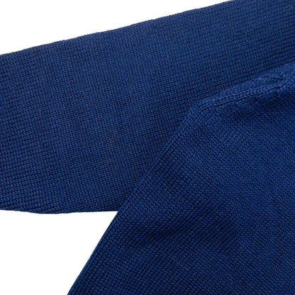 Vintage 90s Yohji Yamamoto Knit Cardigan Size M | Medium, Navy