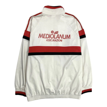 Vintage AC Milan 1990-1992 Adidas Track Jacket, Size Medium | O/S, Red