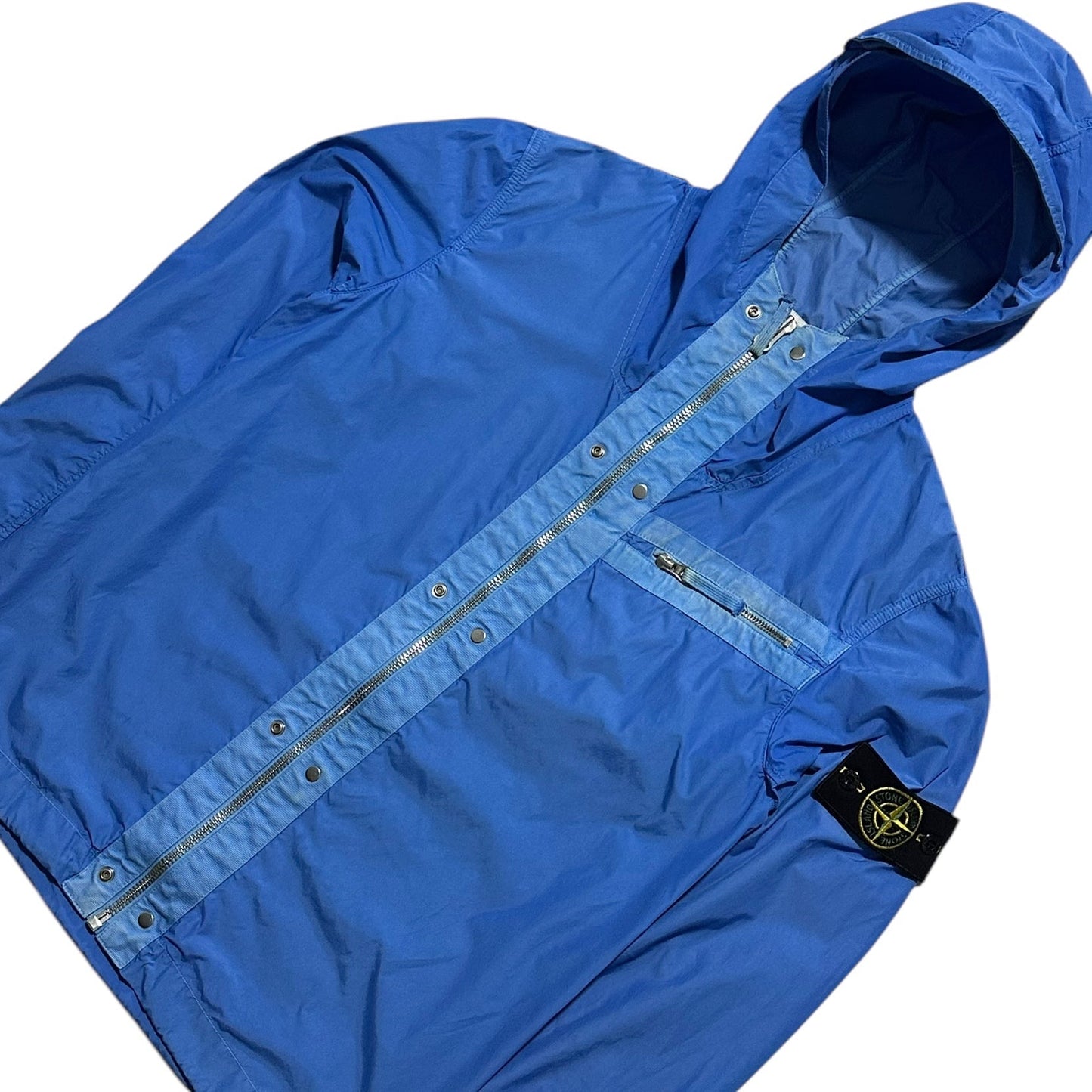 Stone Island Spalmatura Zip Up Windbreaker Jacket