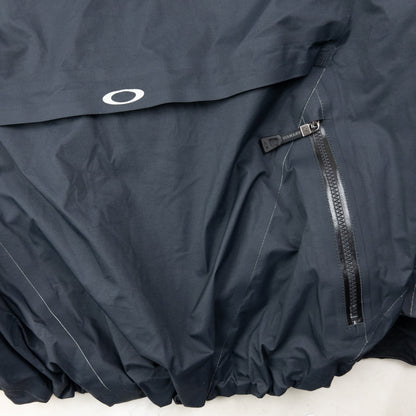 Oakley Zip Up Waterproof Jacket Size XL | XL, Black