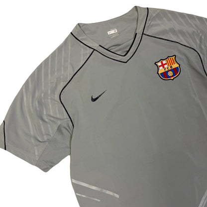 Nike Barcelona 2007/08 Training Shirt In Grey (M) | Grey, Grey