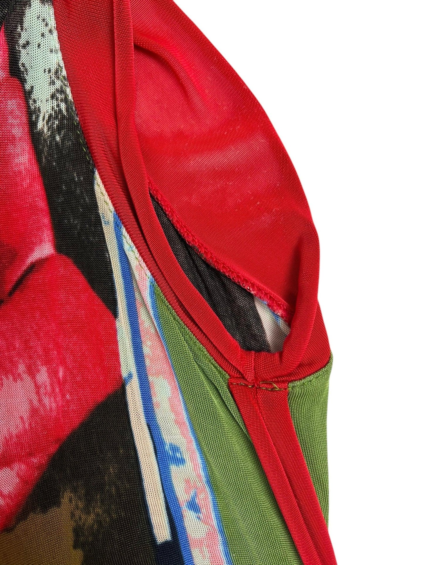 Jean Paul Gaultier 1990s rose dress