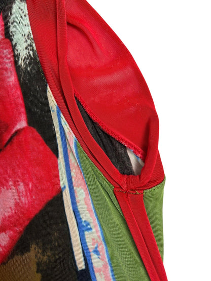 Jean Paul Gaultier 1990s rose dress