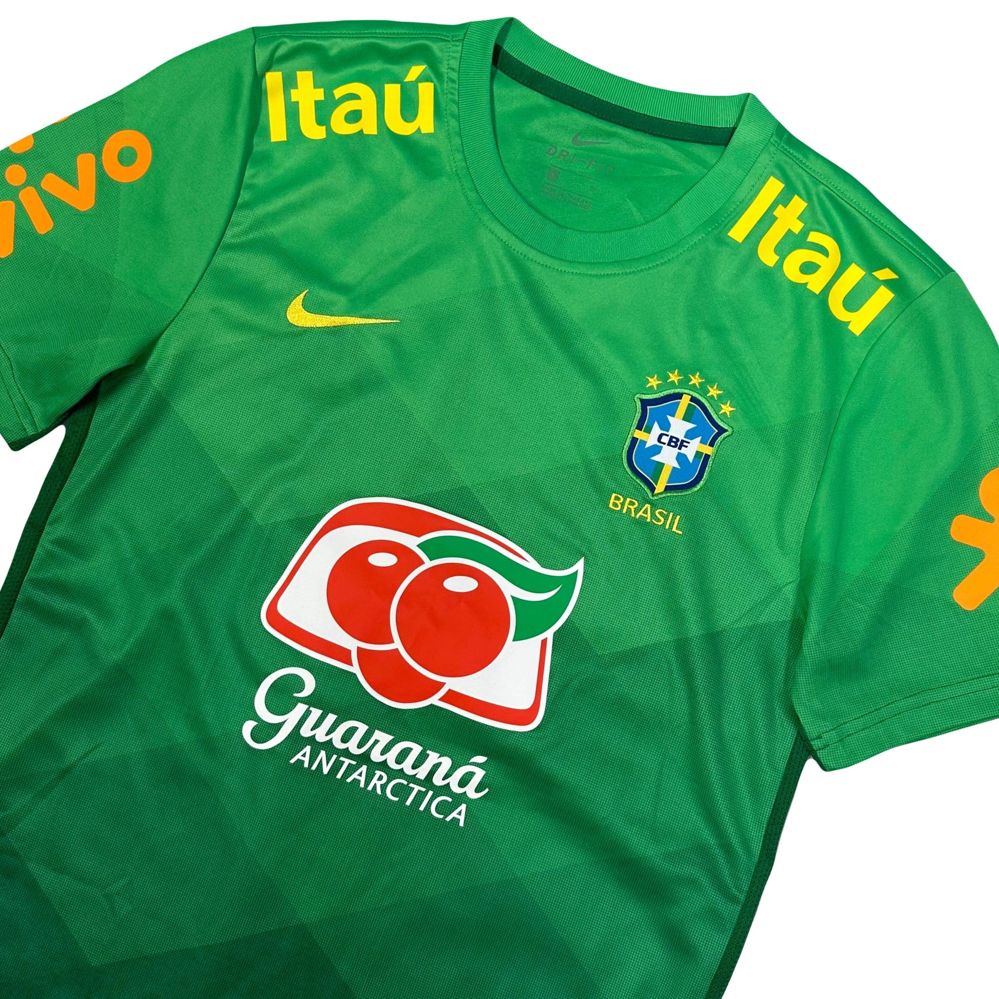 Nike Brazil 2020 Training Shirt In Green ( S ) - Known Source