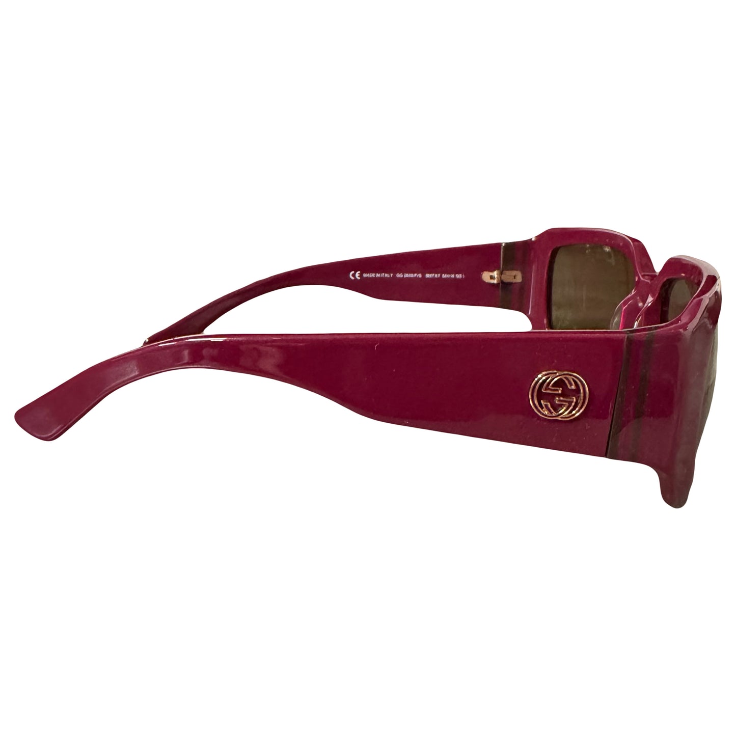 Gucci Sunglasses In Dark Pink