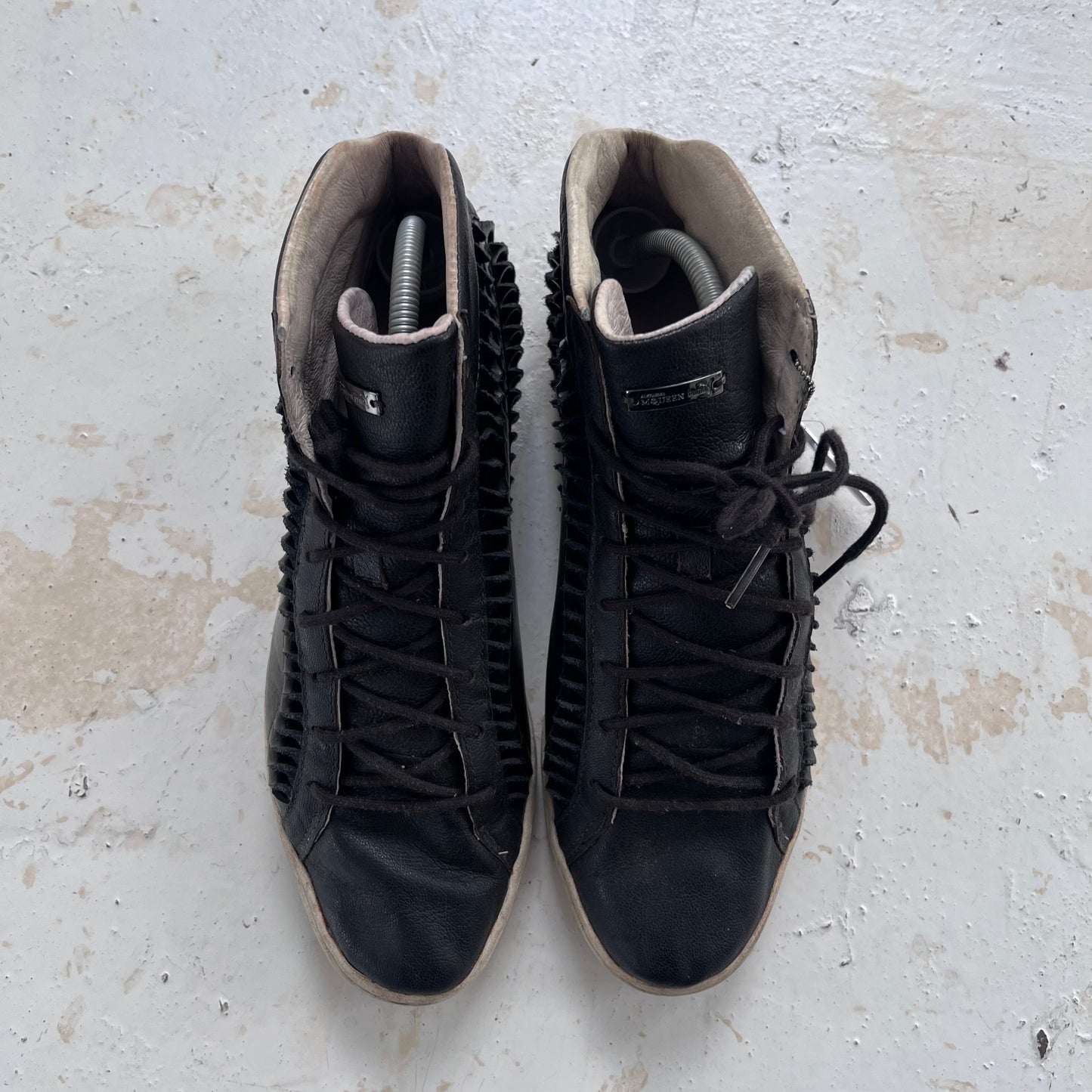 2011 alexander mcqueen x puma gills brown trainers | BROWN, Brown