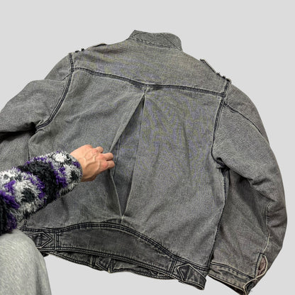 Armani Jeans 1991 Blanket Lined Heavy Cotton Work Jacket - L/XL