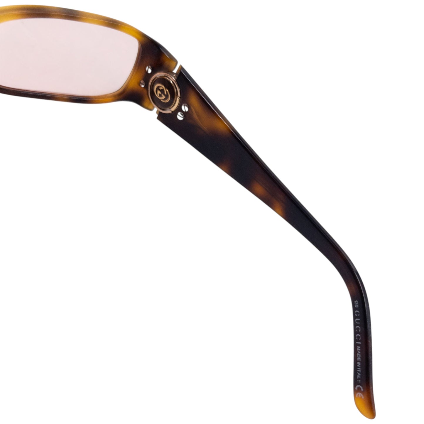 Vintage 2000s Gucci By Tom Ford Tortoise Shell Sunglasses | O/S, Multicoloured