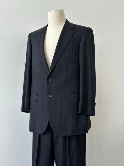 Burberry London Charcoal Pinstripe Two-Piece Suit