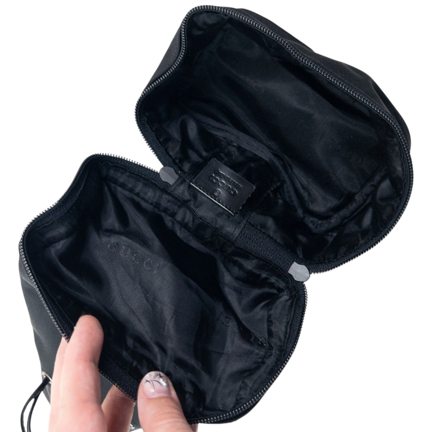 Vintage 2000s Gucci Mini Bucket Handbag | O/S, Black