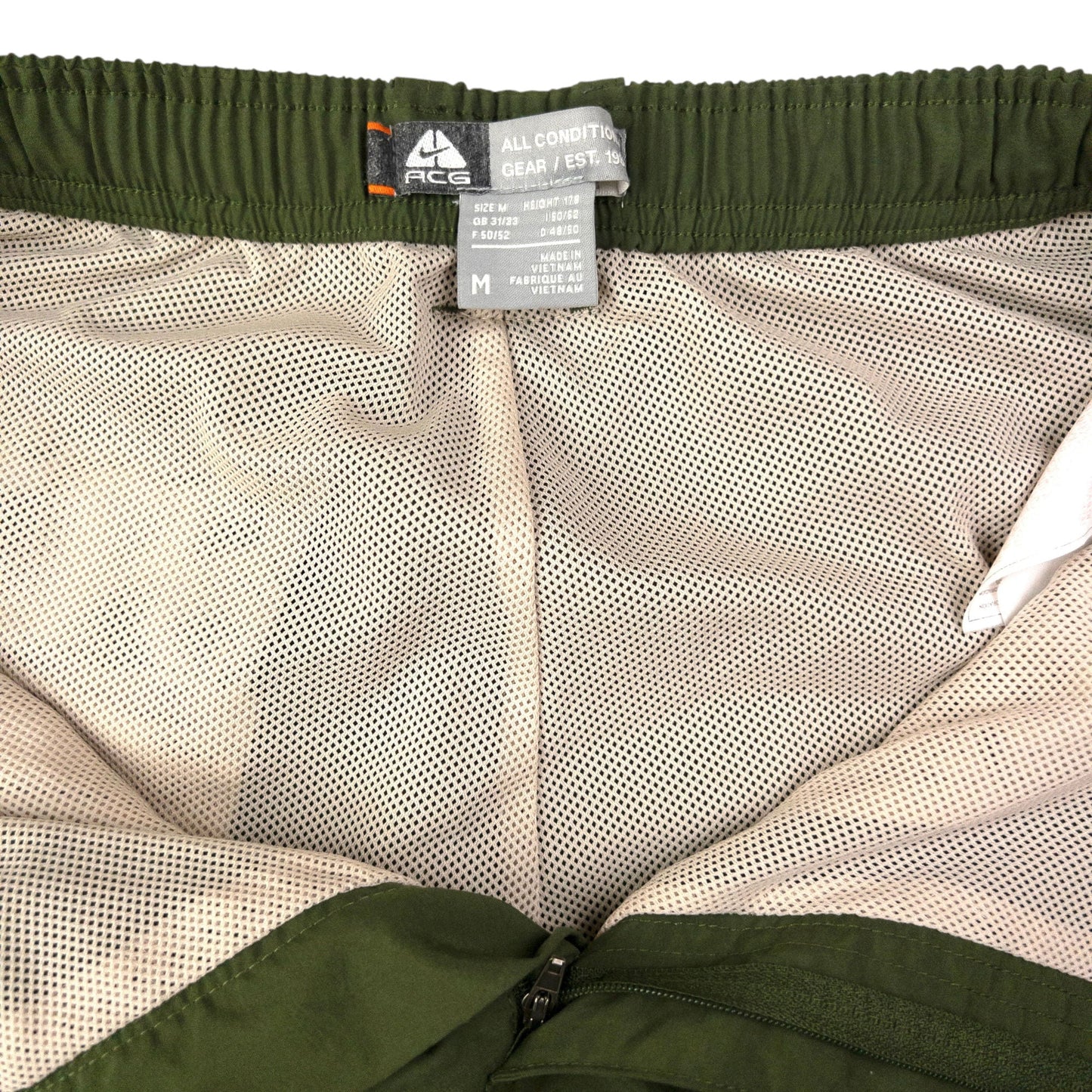 Vintage Nike ACG Roll Up Cargo Trousers Size W32