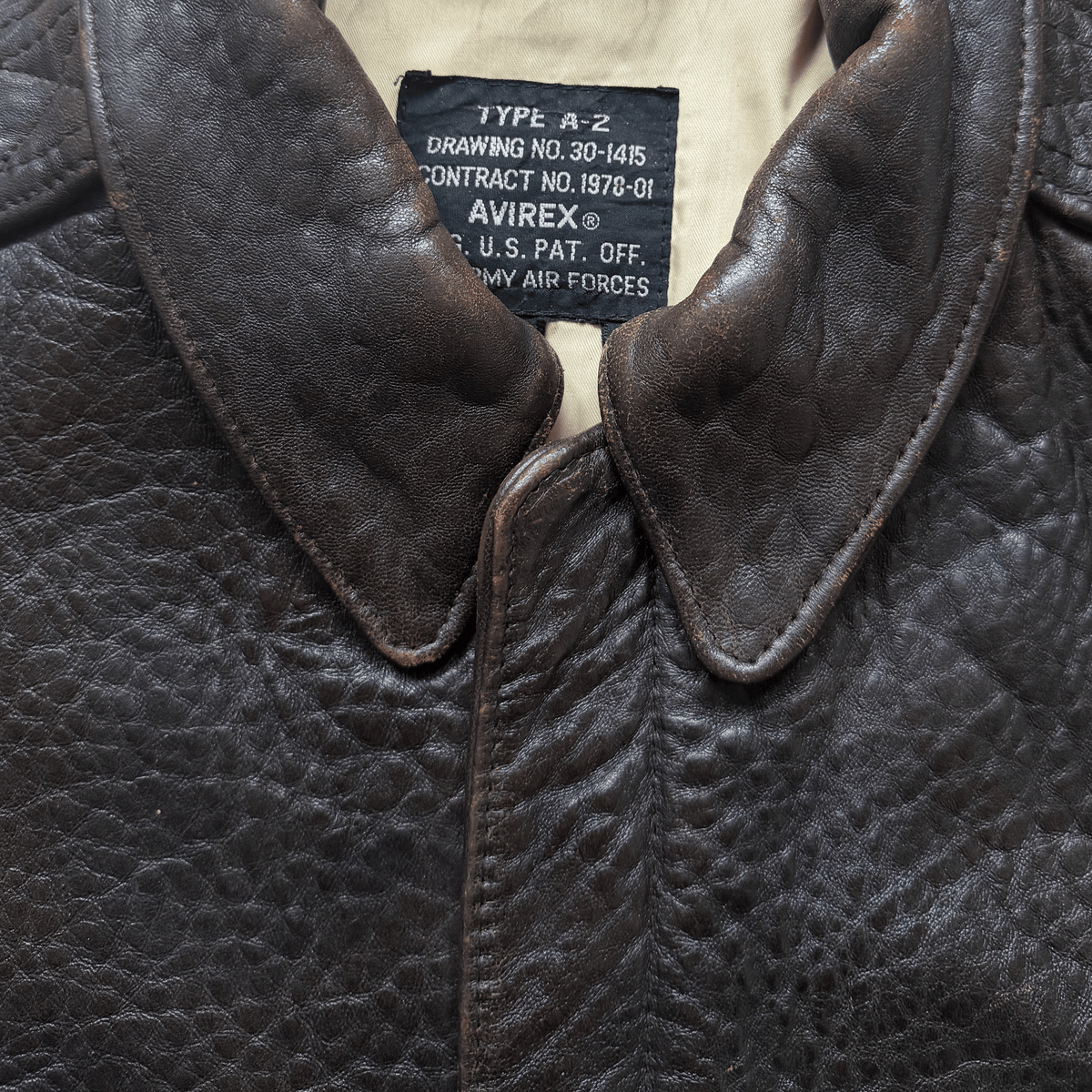 Avirex 'Saipan' 1988 A2 Leather Flight Jacket - S / M | S / M, Red