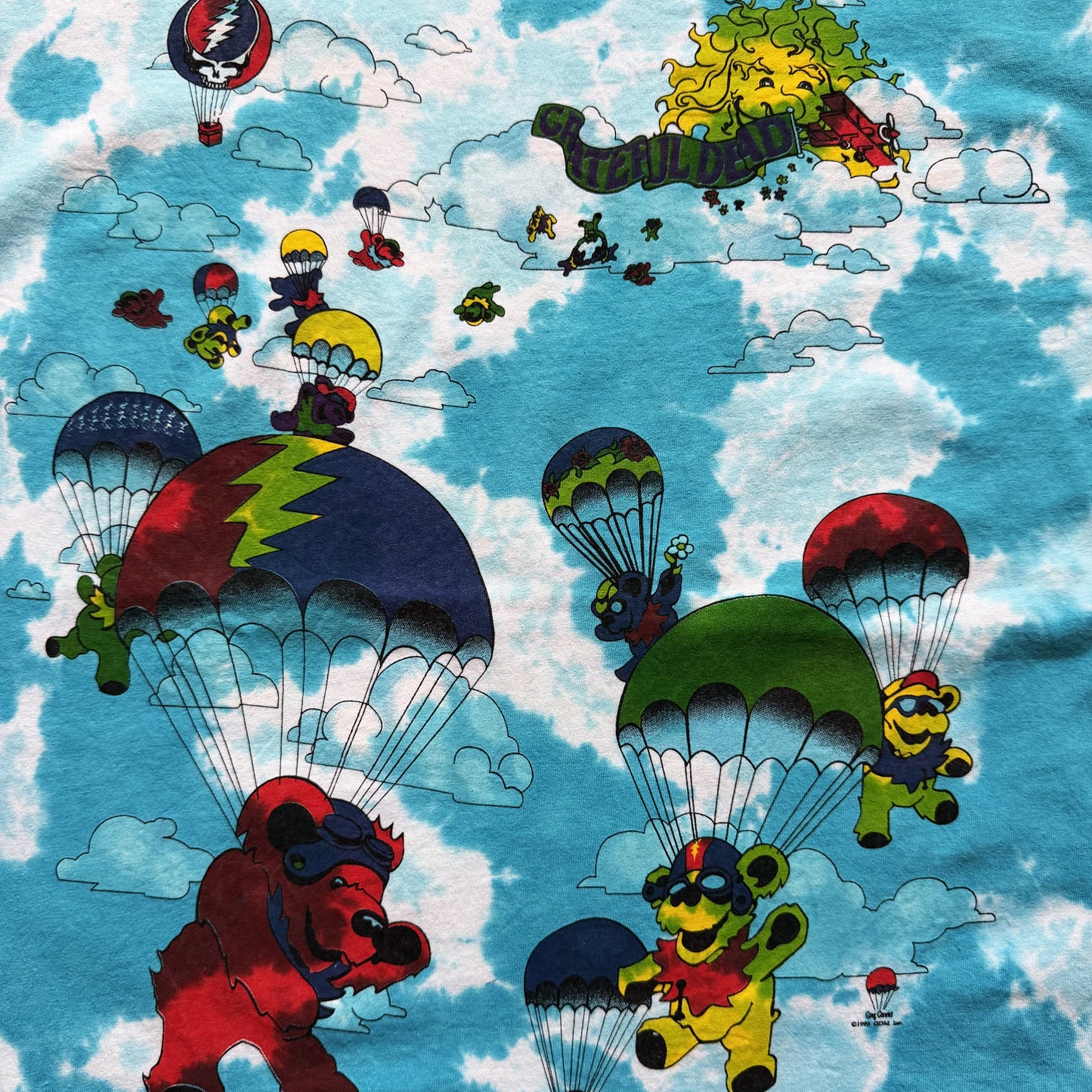 Grateful Dead Liquid Blue T-Shirt - XL