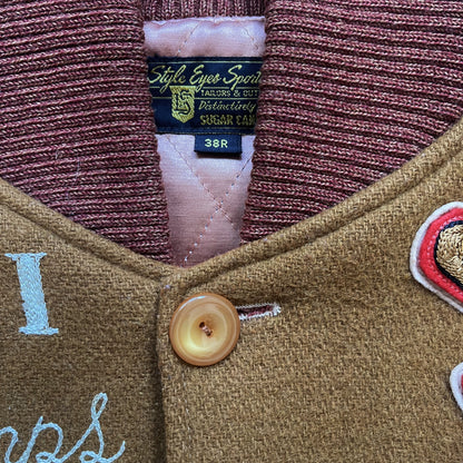 Style Eyes Wool Varsity Jacket - S