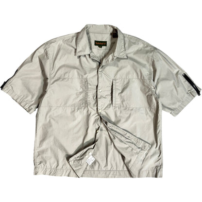 Timberland 00's Utility Short Sleeve Shirt XL | XL, Beige