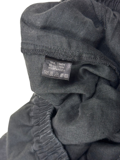 Hebbeding linen trouser skirt | Black, Black