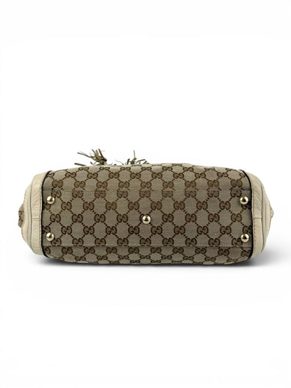 Vintage 90s Gucci GG Monogram Bella Handbag | O/S, Multicoloured