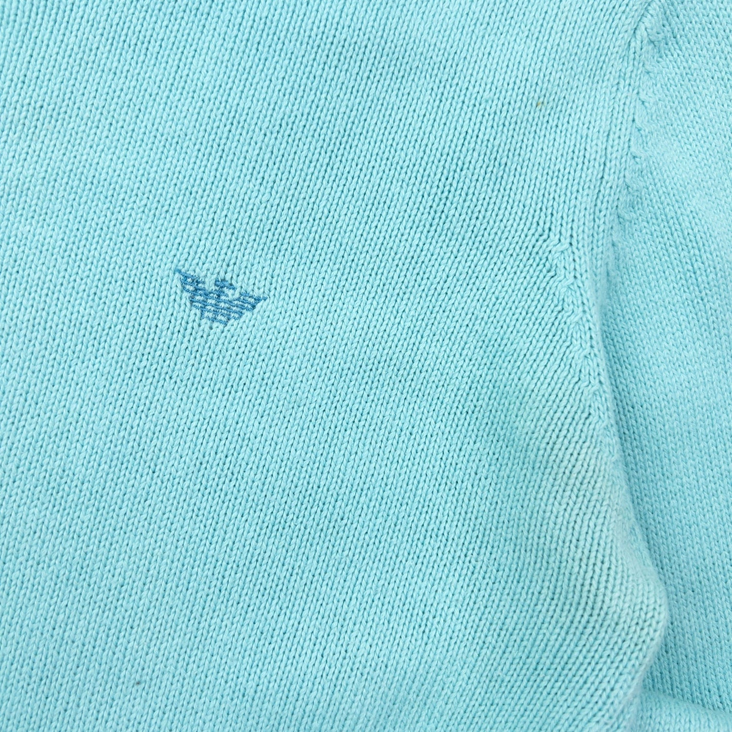 Vintage 2000s Armani Jeans Wool Knit Jumper Womens Size S | Small, Blue