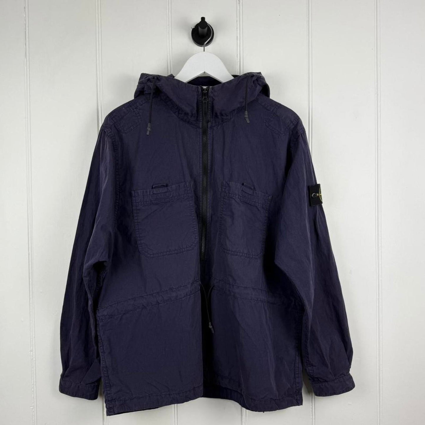 Stone Island Smock Pullover Canvas Jacket (M) | Medium, Purple