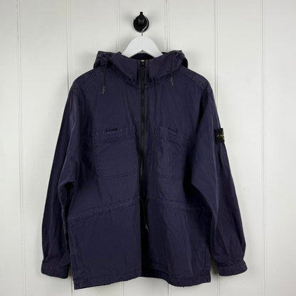 Stone Island Smock Pullover Canvas Jacket (M) | Medium, Purple