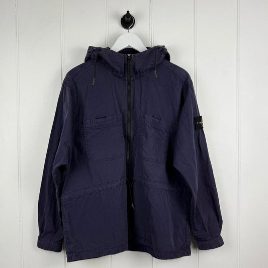 Stone Island Smock Pullover Canvas Jacket (M) | Medium, Purple