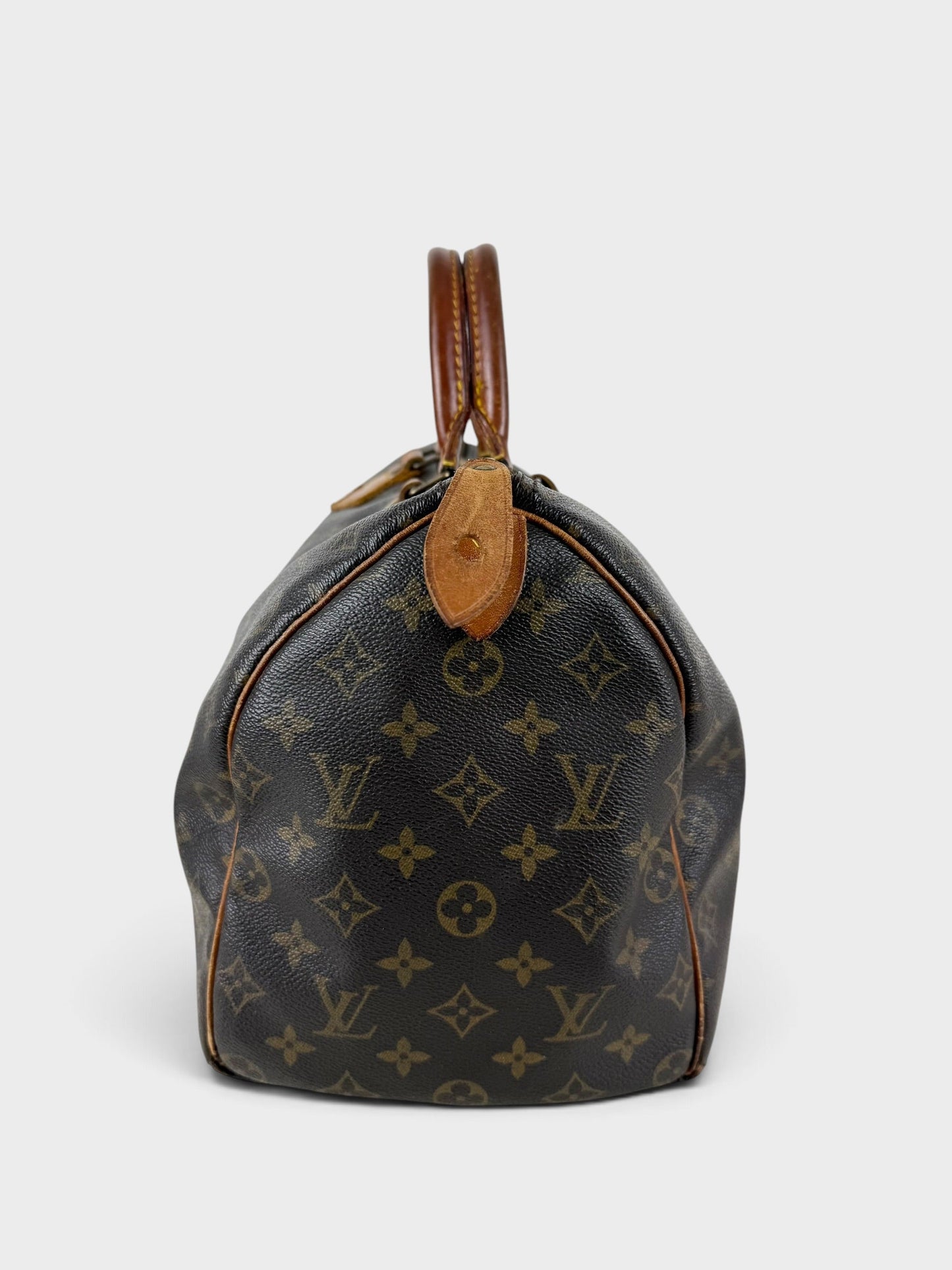 90s Louis Vuitton Speedy 35 Handbag | O/S, Brown