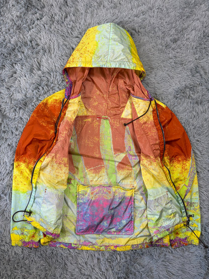 Prada Sport 00’s Thermal Sailing Heatmap Nylon Bag Jacket - S/M | O/S, Orange, Yellow, Multicolor