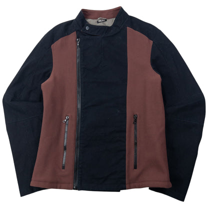 Vintage 1999 Miu Miu Asymmetric Zip Jacket Size M | Medium, Black