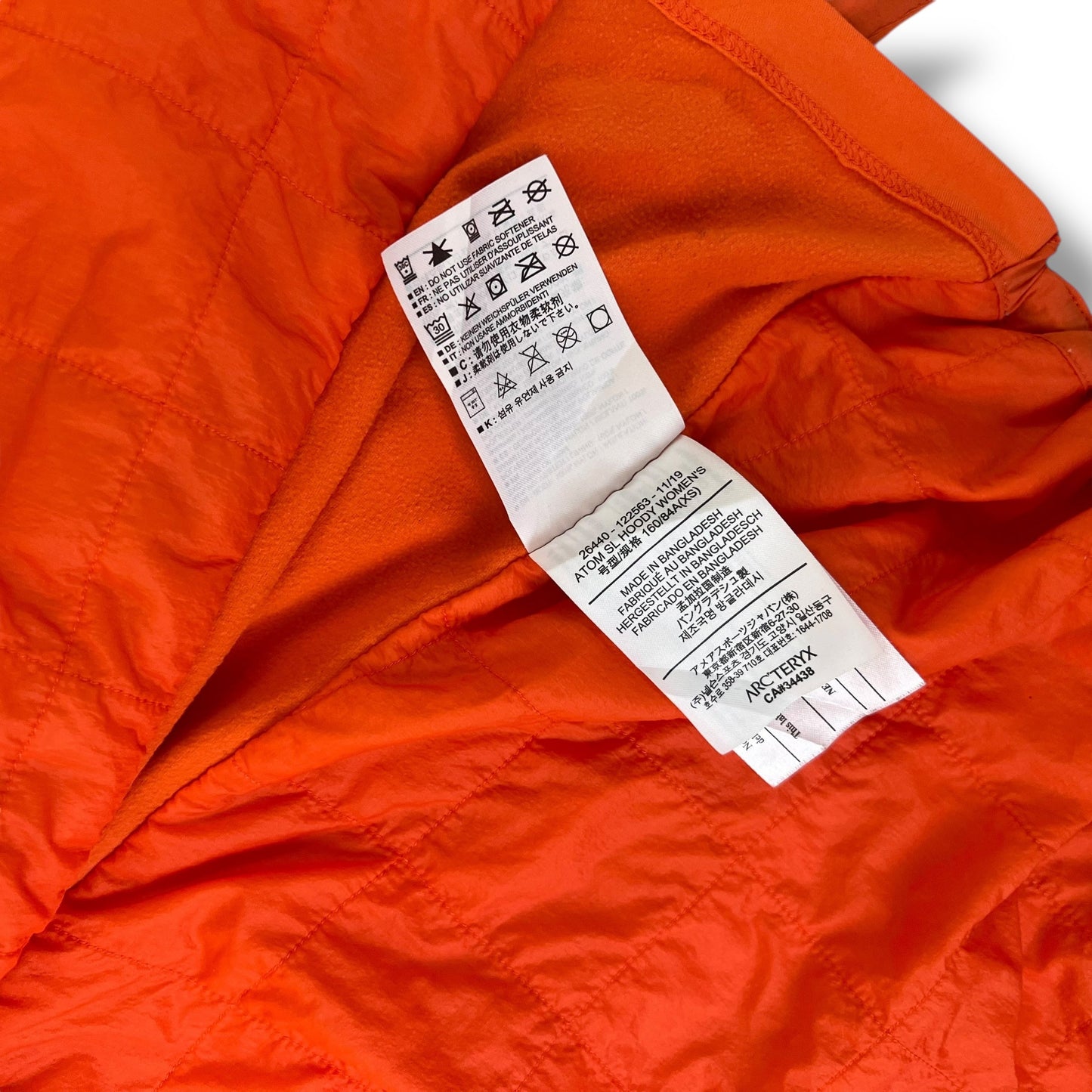 Womens Arc’teryx Atom SL Hoody (XS)