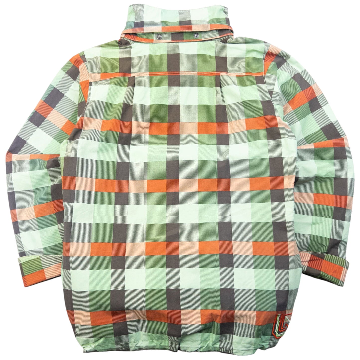 Vintage 2000s Burton City System Checkered Snowboarding Jacket Size XS | XS, Red