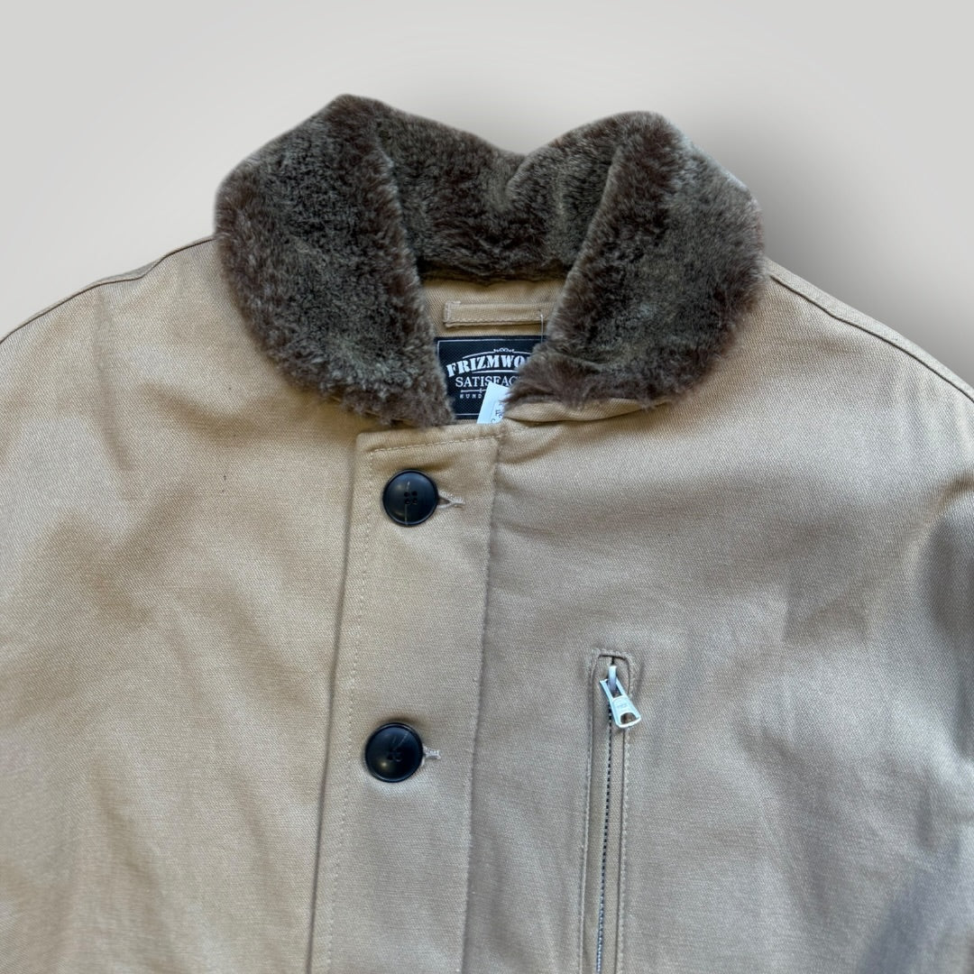 Frizmworks Cotton Canvas Deck Jacket M | O/S, Beige