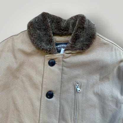 Frizmworks Cotton Canvas Deck Jacket M | O/S, Beige