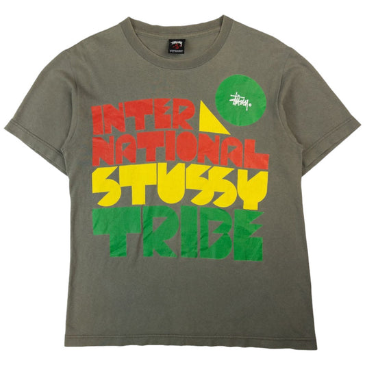 Vintage Stussy International Tribe T Shirt Size S