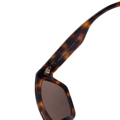 Vintage 2000s Versace Tortoise Shell Sunglasses | O/S, Brown