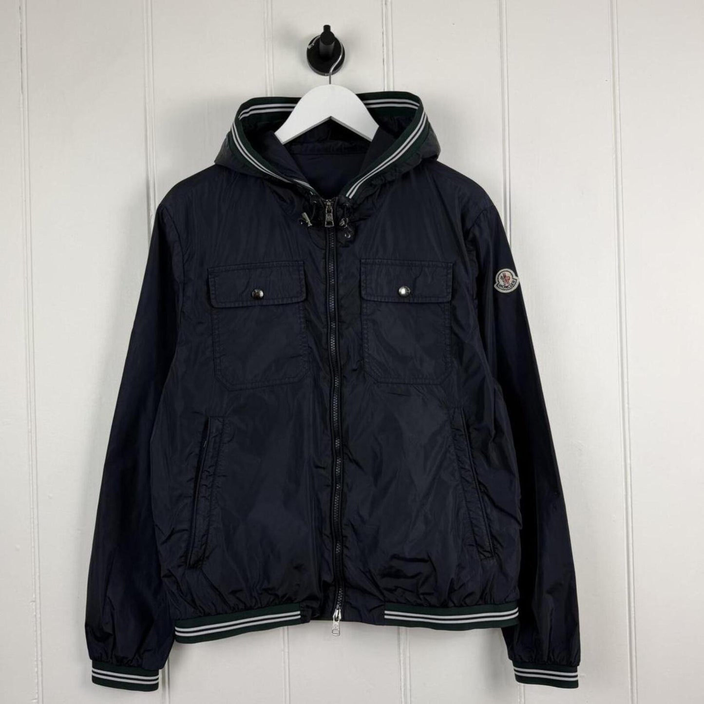 Moncler Jeanclaude Jacket Navy (M) | Medium, Navy