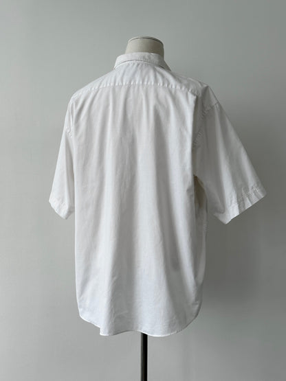 Yves Saint Laurent Pour Homme 2000s Cotton Short Sleeve Shirt - XXL
