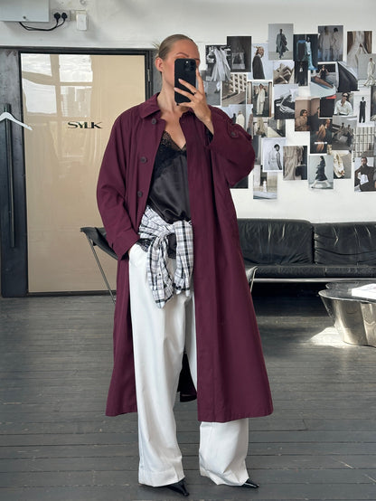 London Fog 2000s Concealed Placket Trench Coat - XL