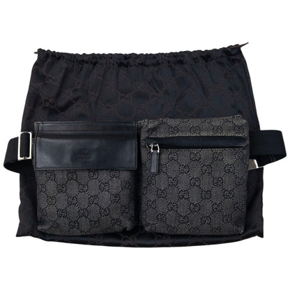 Vintage Gucci Monogram Crossbody Bag