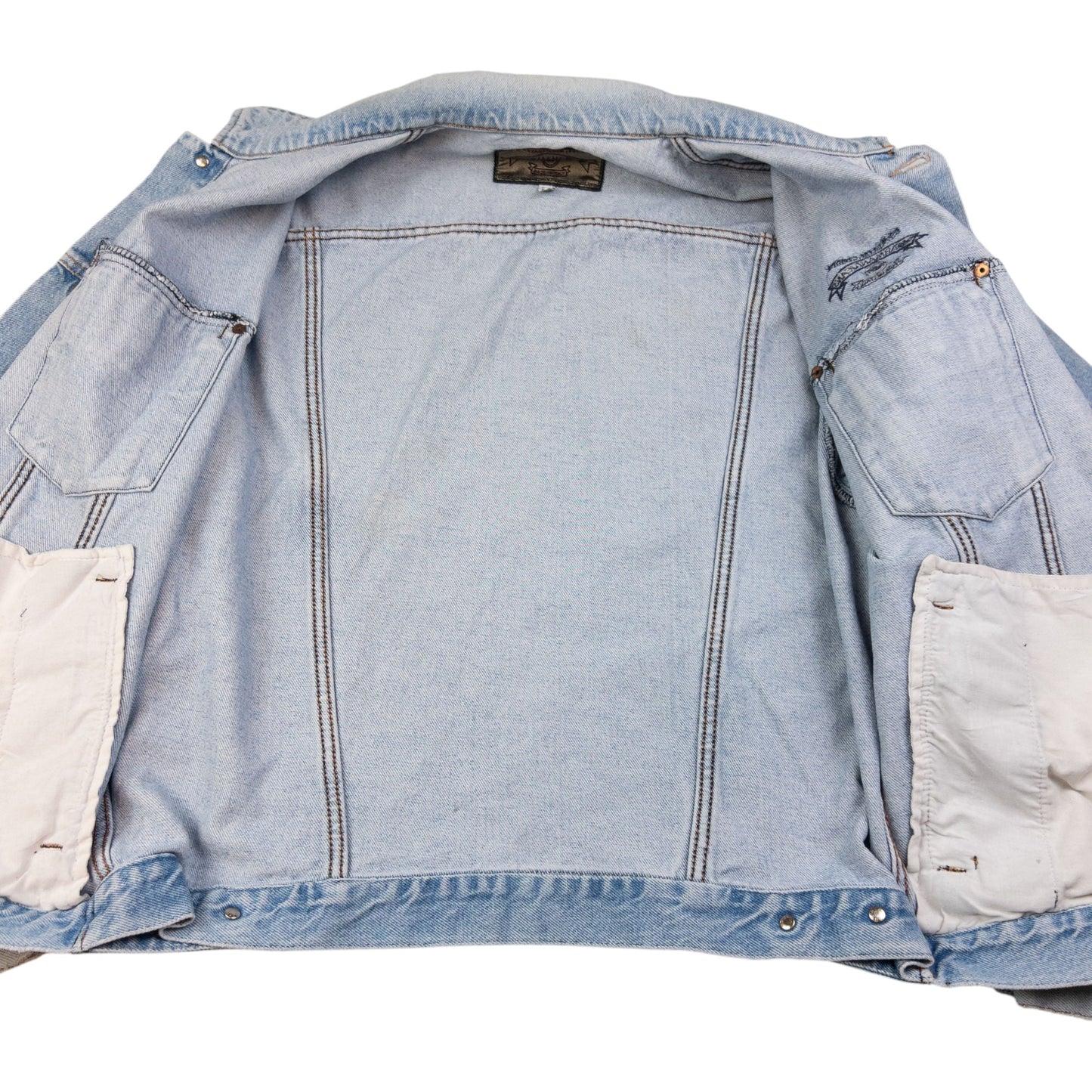 Vintage Armani Jeans Button Up Denim Jacket Size M