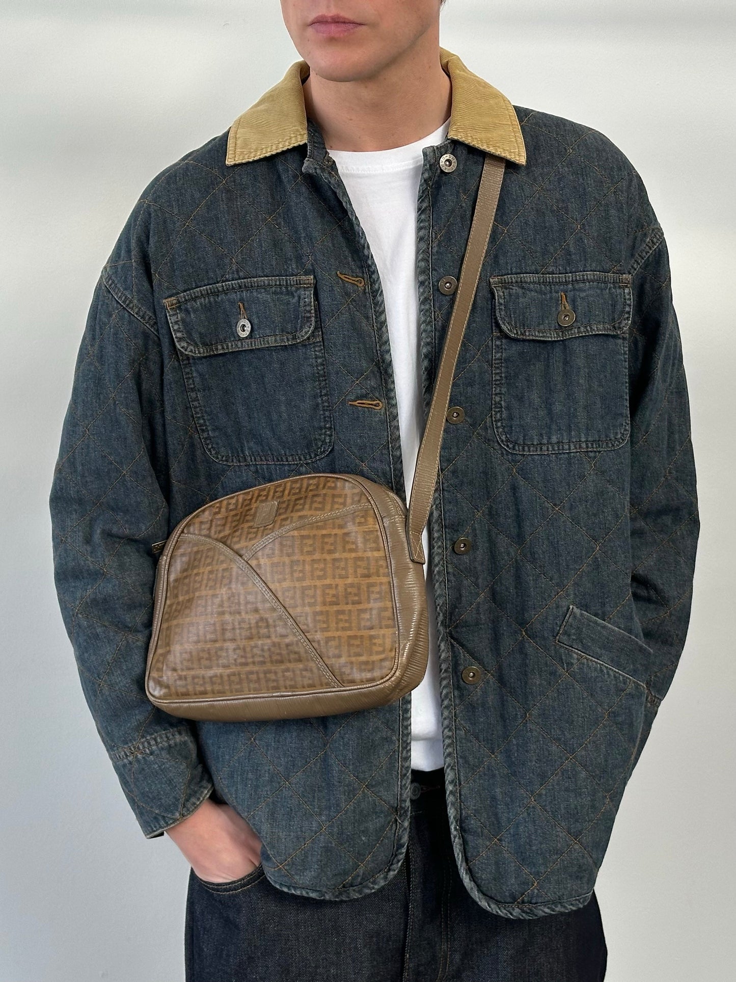DKNY Jeans 1990s Pure Cotton Jacket - L